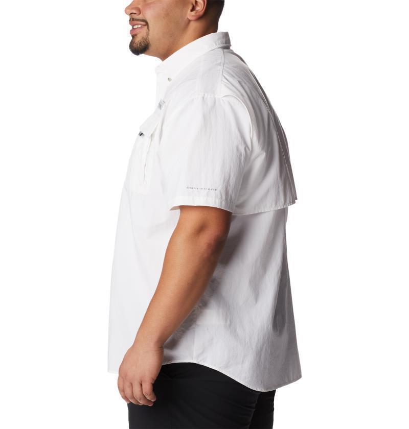 Bahama II SS Shirt - Big - Mens - White 3