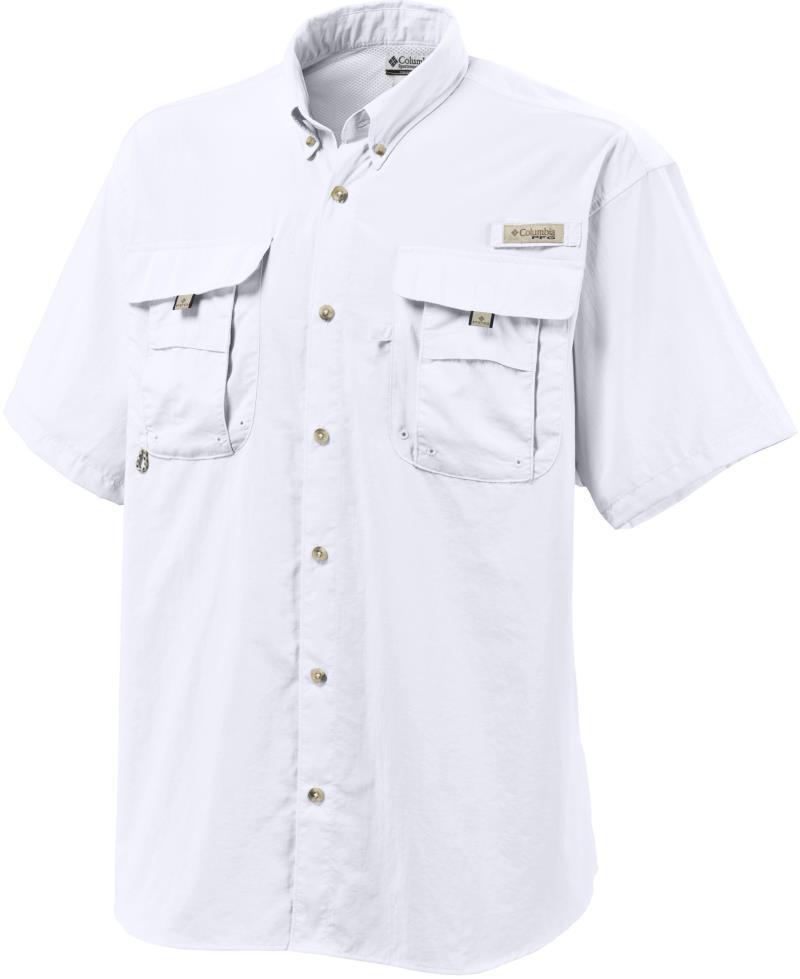 Bahama II SS Shirt - Big - Mens - White 7