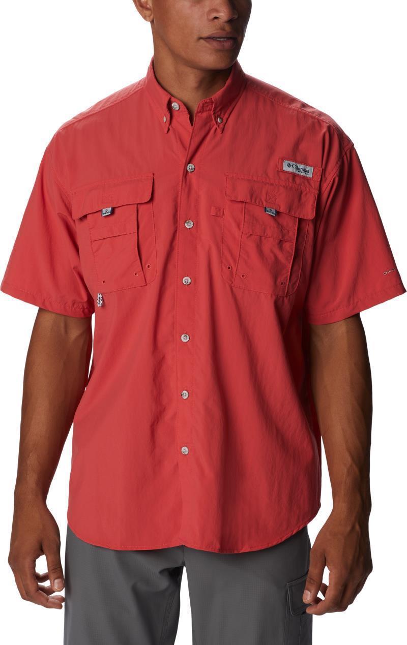 Bahama II SS Shirt - Tall - Mens - Sunset Red 1