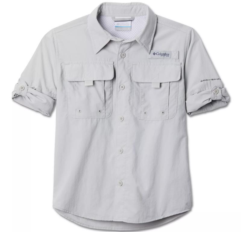 Bahama LS Shirt - Youth Boys - Cool Grey 3