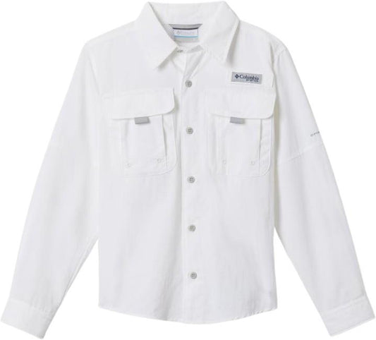Bahama LS Shirt - Youth Boys - White 1