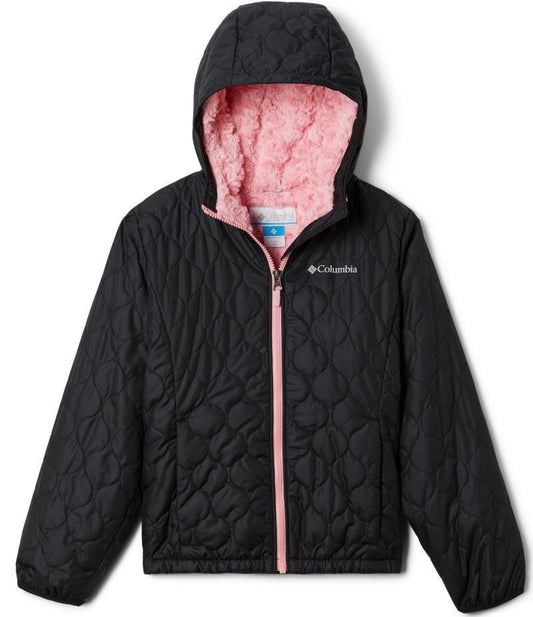 Bella Plush Jacket - Youth Girls - Black 1