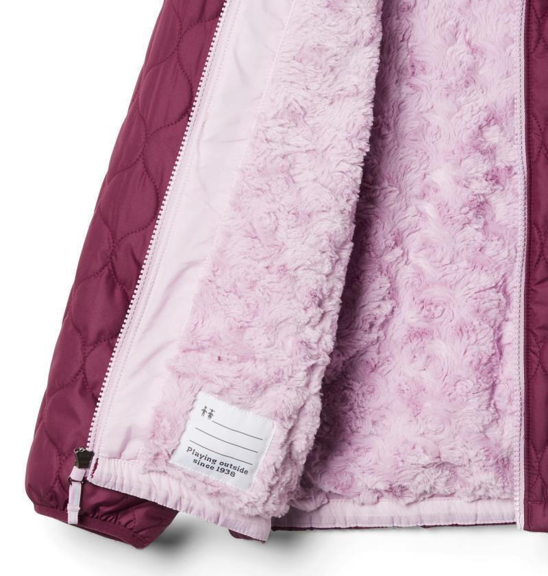 Bella Plush Jacket - Youth Girls - Marionberry 3