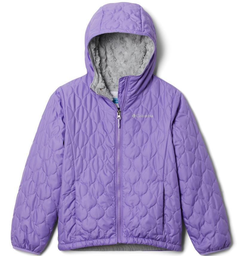 Bella Plush Jacket - Youth Girls - Paisley Purple 1