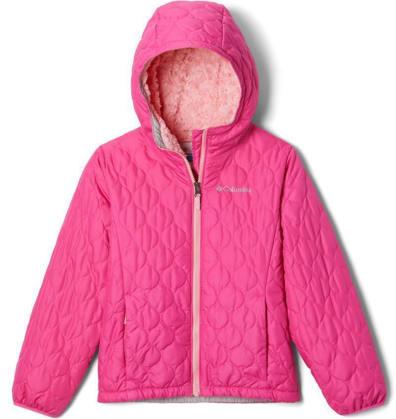 Bella Plush Jacket - Youth Girls - Pink Ice / Pink Orchid 1