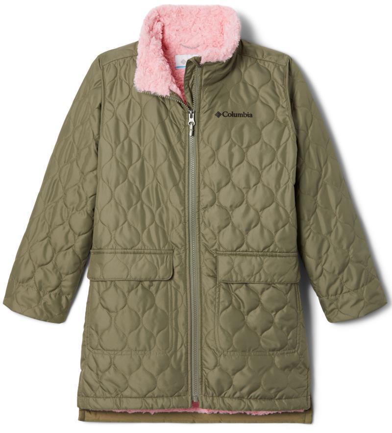 Bellah Novelty Jacket - Youth Girls - Stone Green 1