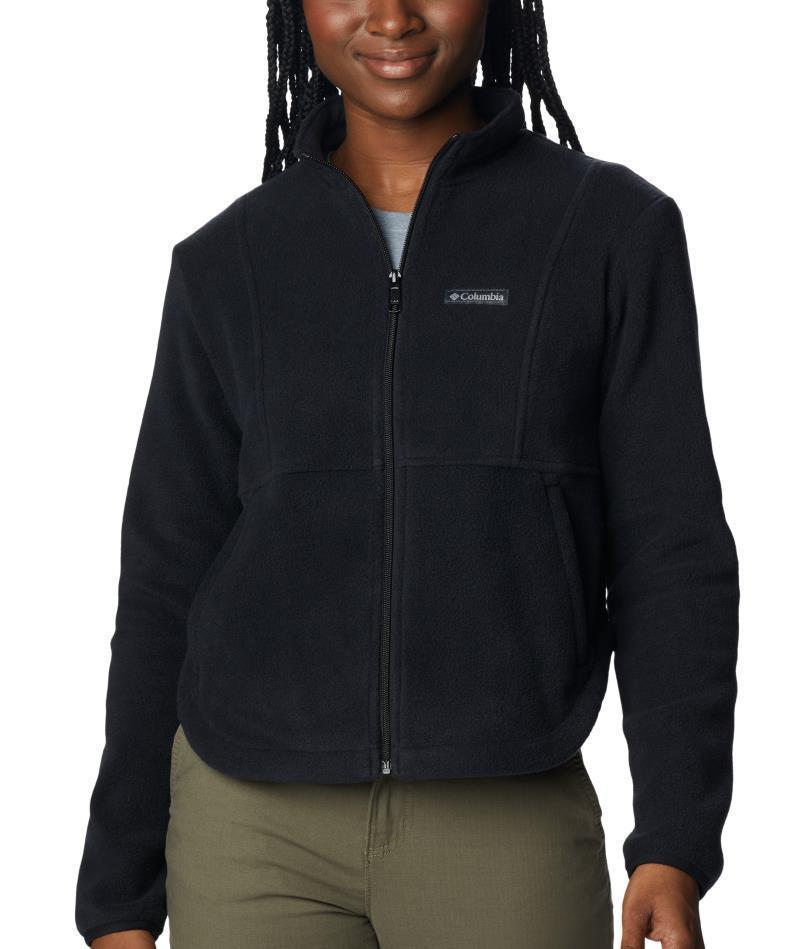 Benton Springs Colorblock Full Zip - Womens - Black 1