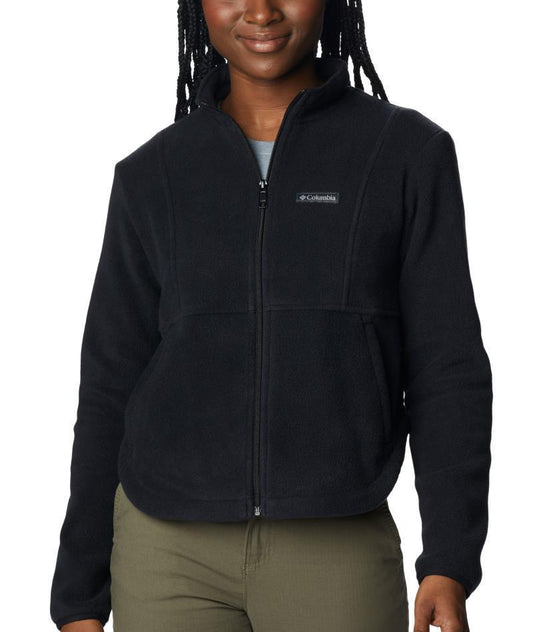 Benton Springs Colorblock Full Zip - Womens - Black 1