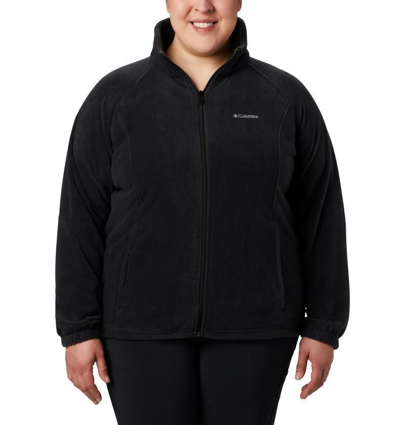 Benton Springs Full Zip - Plus - Womens - Black 1