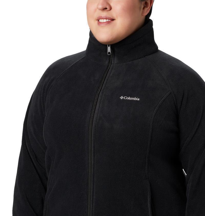 Benton Springs Full Zip - Plus - Womens - Black 4