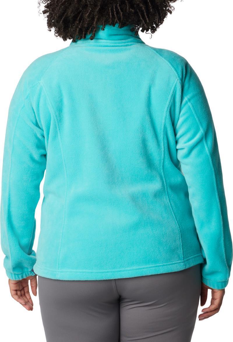 Benton Springs Full Zip - Plus - Womens - Bright Aqua 2