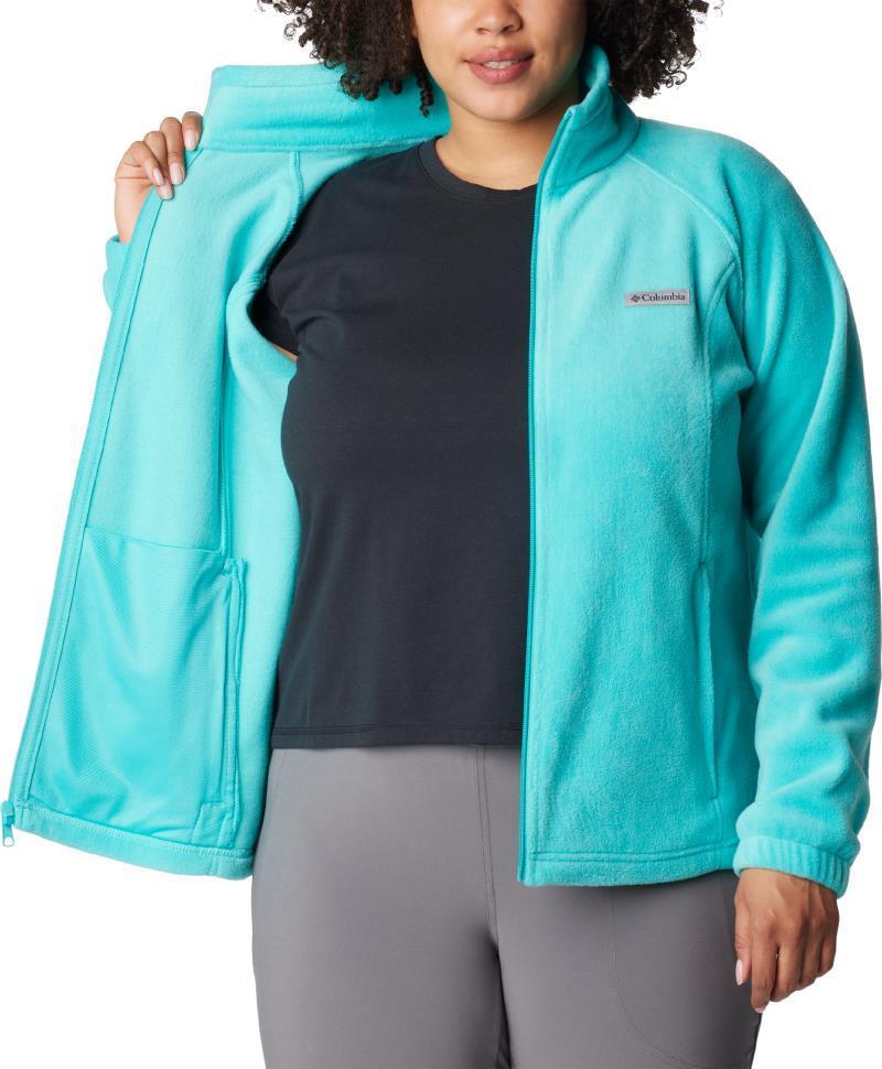 Benton Springs Full Zip - Plus - Womens - Bright Aqua 4