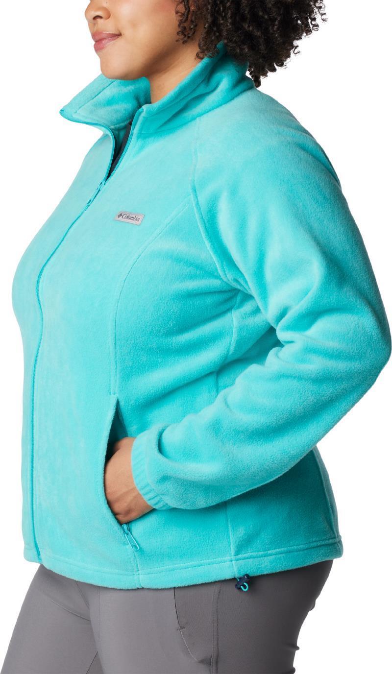 Benton Springs Full Zip - Plus - Womens - Bright Aqua 5