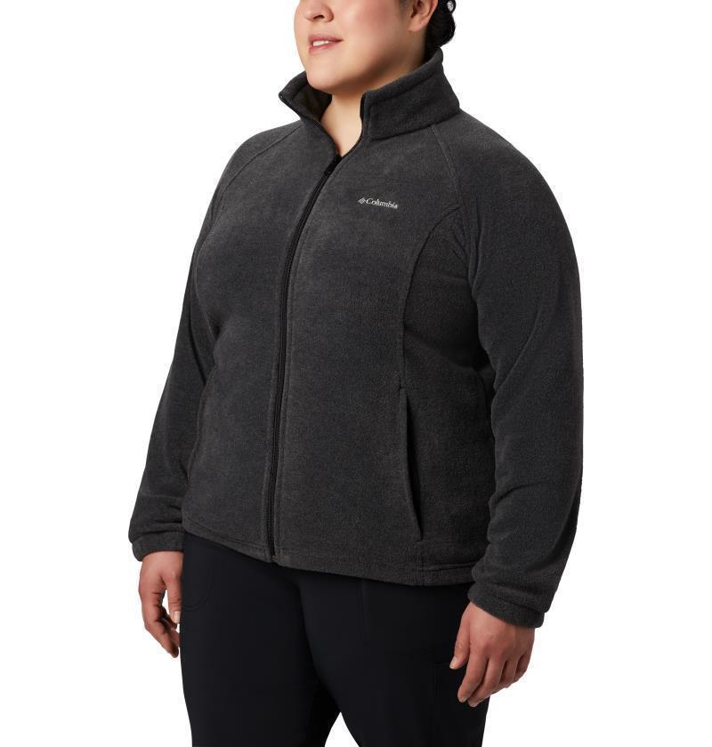 Benton Springs Full Zip - Plus - Womens - Charcoal Heather 1