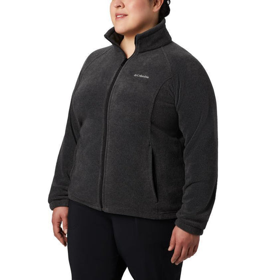 Benton Springs Full Zip - Plus - Womens - Charcoal Heather 1