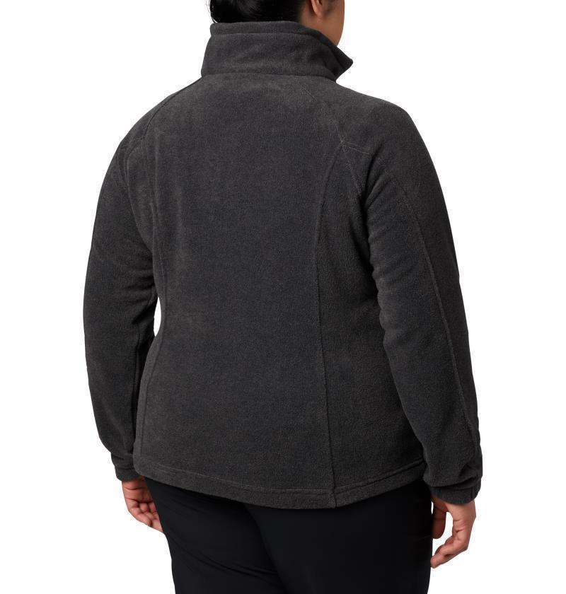 Benton Springs Full Zip - Plus - Womens - Charcoal Heather 2