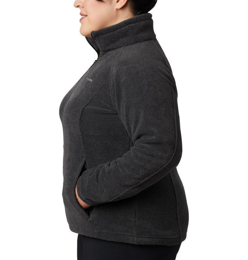 Benton Springs Full Zip - Plus - Womens - Charcoal Heather 3