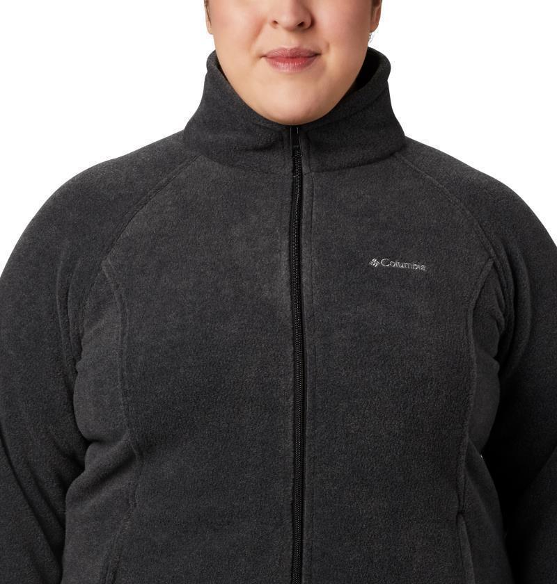 Benton Springs Full Zip - Plus - Womens - Charcoal Heather 4