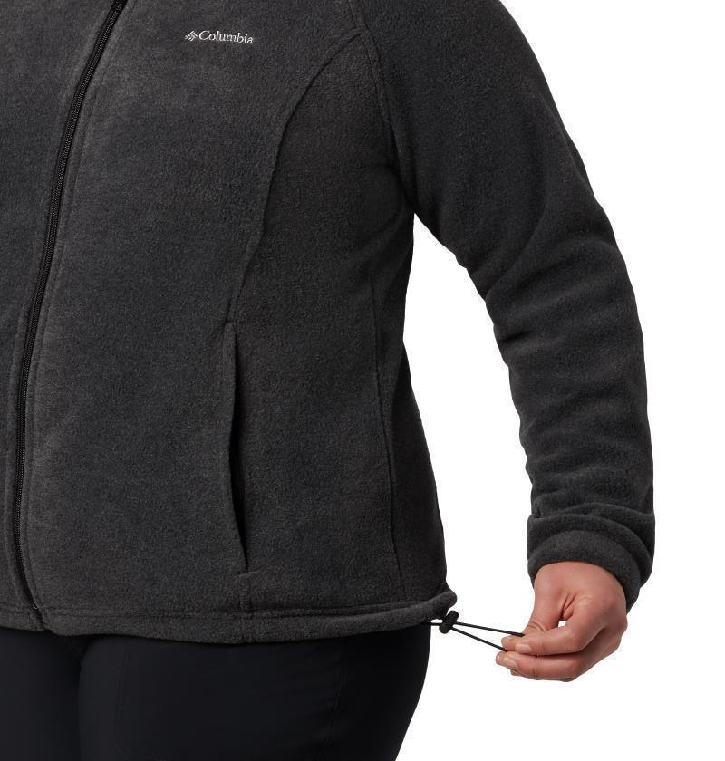 Benton Springs Full Zip - Plus - Womens - Charcoal Heather 5