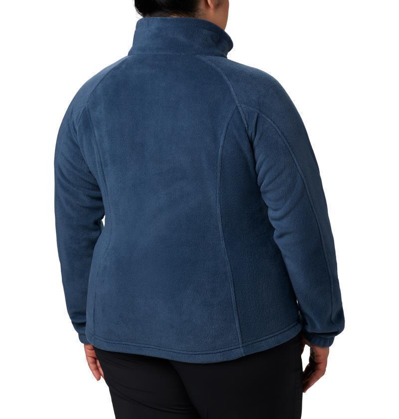 Benton Springs Full Zip - Plus - Womens - Columbia Navy 2