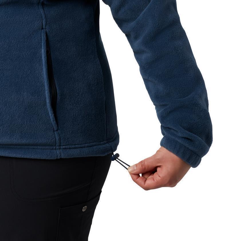 Benton Springs Full Zip - Plus - Womens - Columbia Navy 5