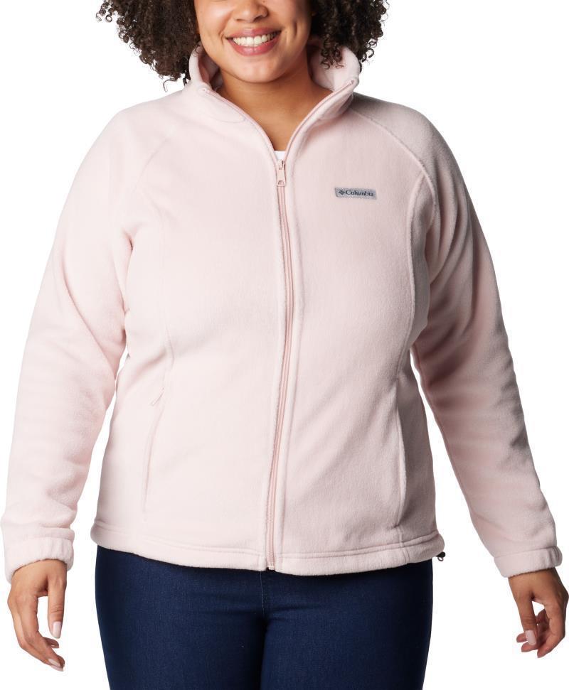 Benton Springs Full Zip - Plus - Womens - Dusty Pink 1