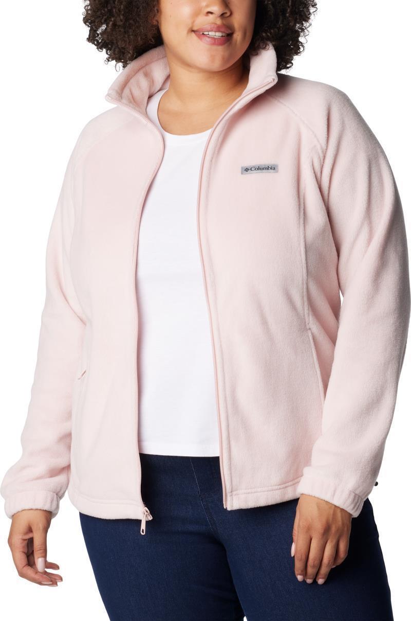 Benton Springs Full Zip - Plus - Womens - Dusty Pink 3