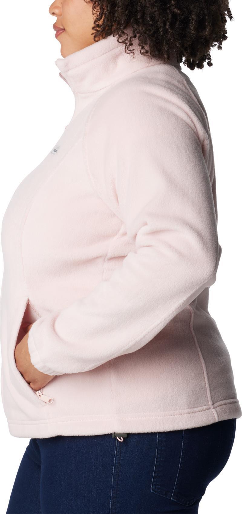 Benton Springs Full Zip - Plus - Womens - Dusty Pink 5