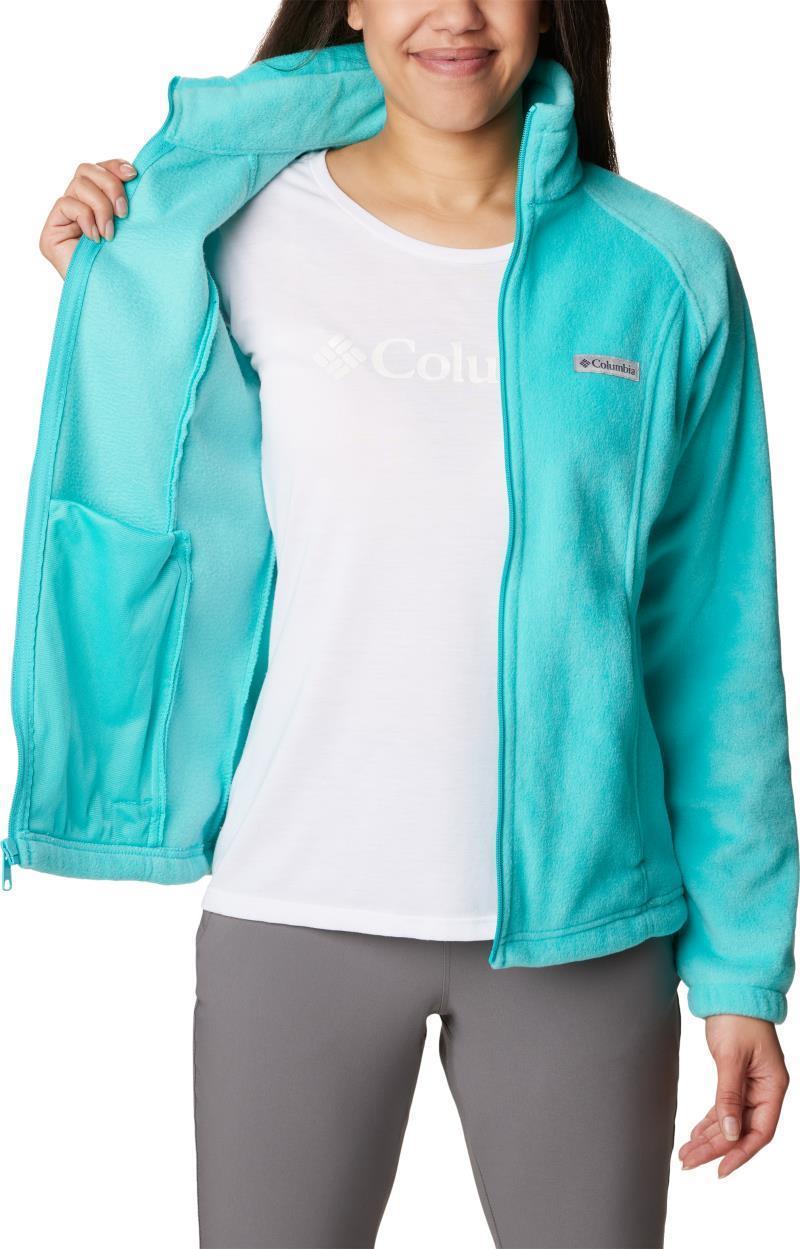 Benton Springs Full Zip - Womens - Bright Aqua 4