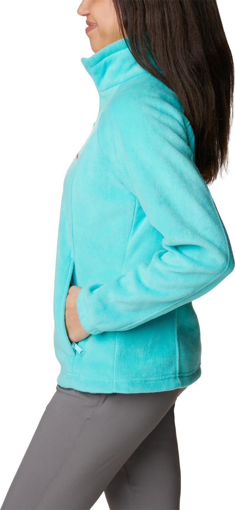 Benton Springs Full Zip - Womens - Bright Aqua 5