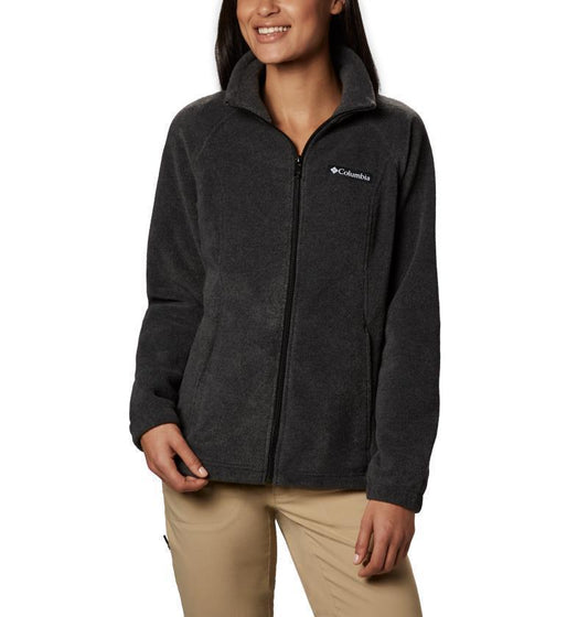 Benton Springs Full Zip - Womens - Charcoal Heather 1