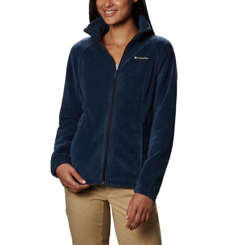 Benton Springs Full Zip - Womens - Columbia Navy 3