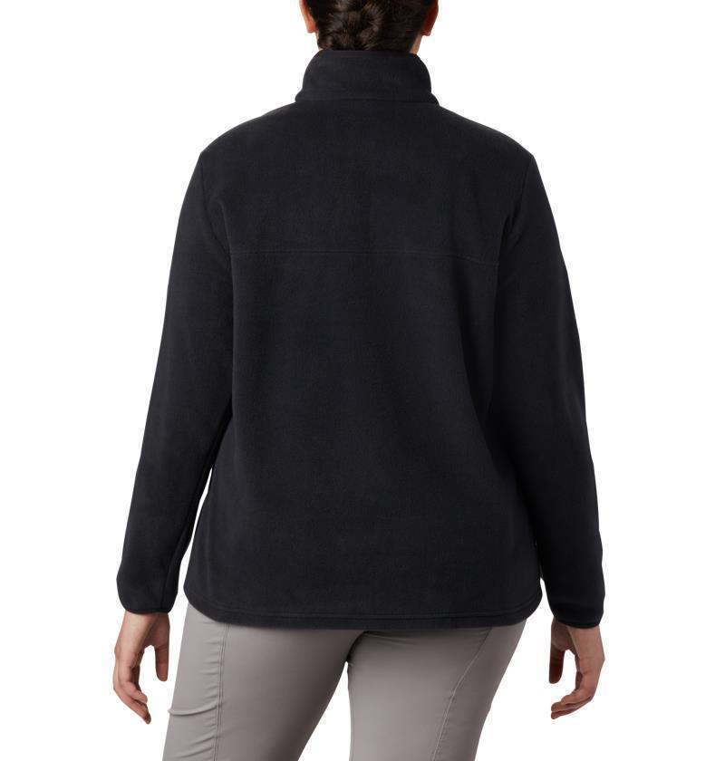 Benton Springs Half Snap Pullover - Plus - Womens - Black 2