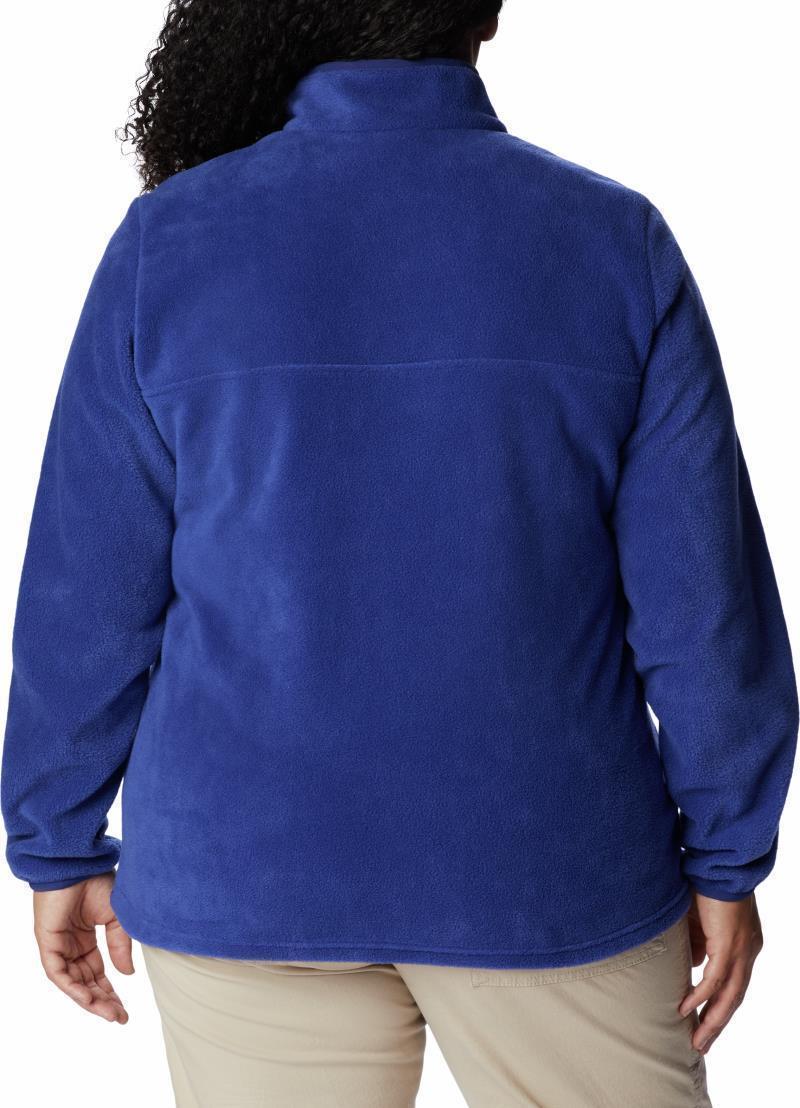 Benton Springs Half Snap Pullover - Plus - Womens - Dark Sapphire / Vista Blue 2