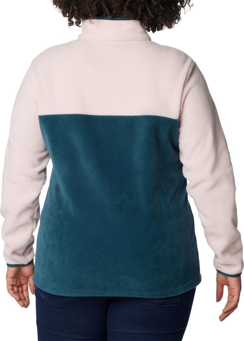 Benton Springs Half Snap Pullover - Plus - Womens - Night Wave / Dusty Pink / Night Wave 4