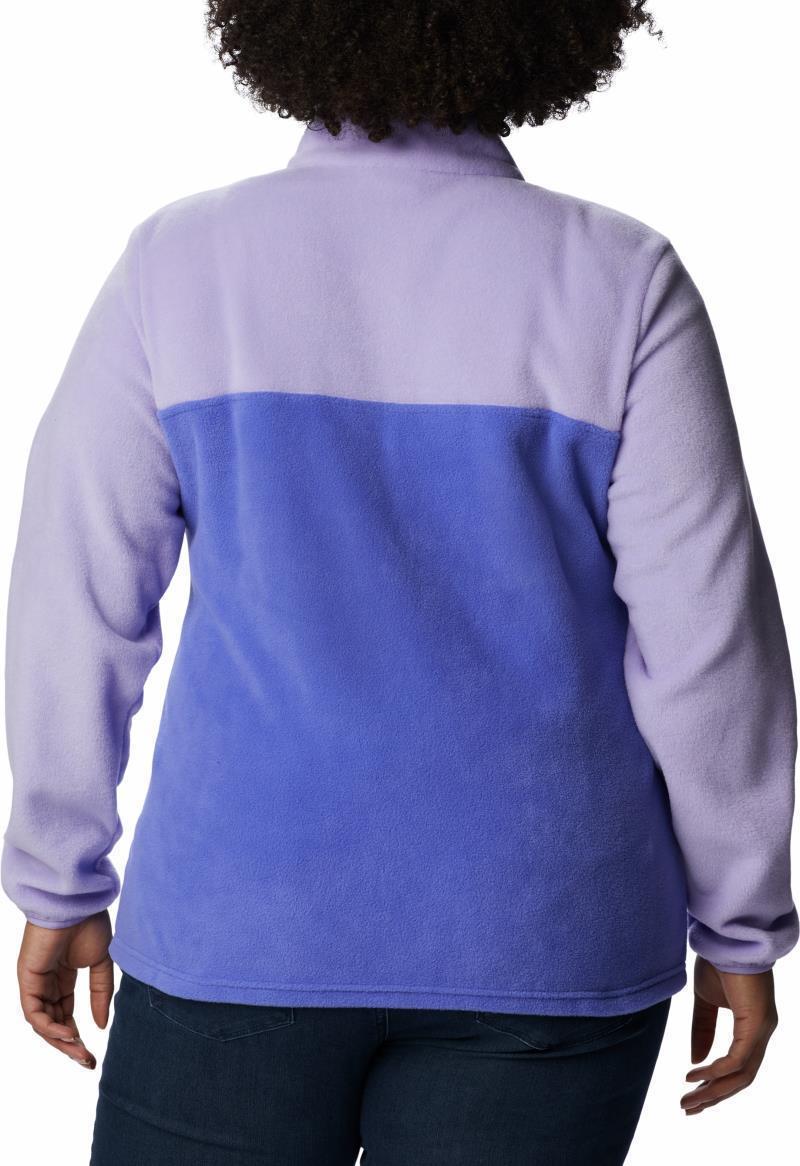 Benton Springs Half Snap Pullover - Plus - Womens - Purple Lotus / Frosted Purple 2
