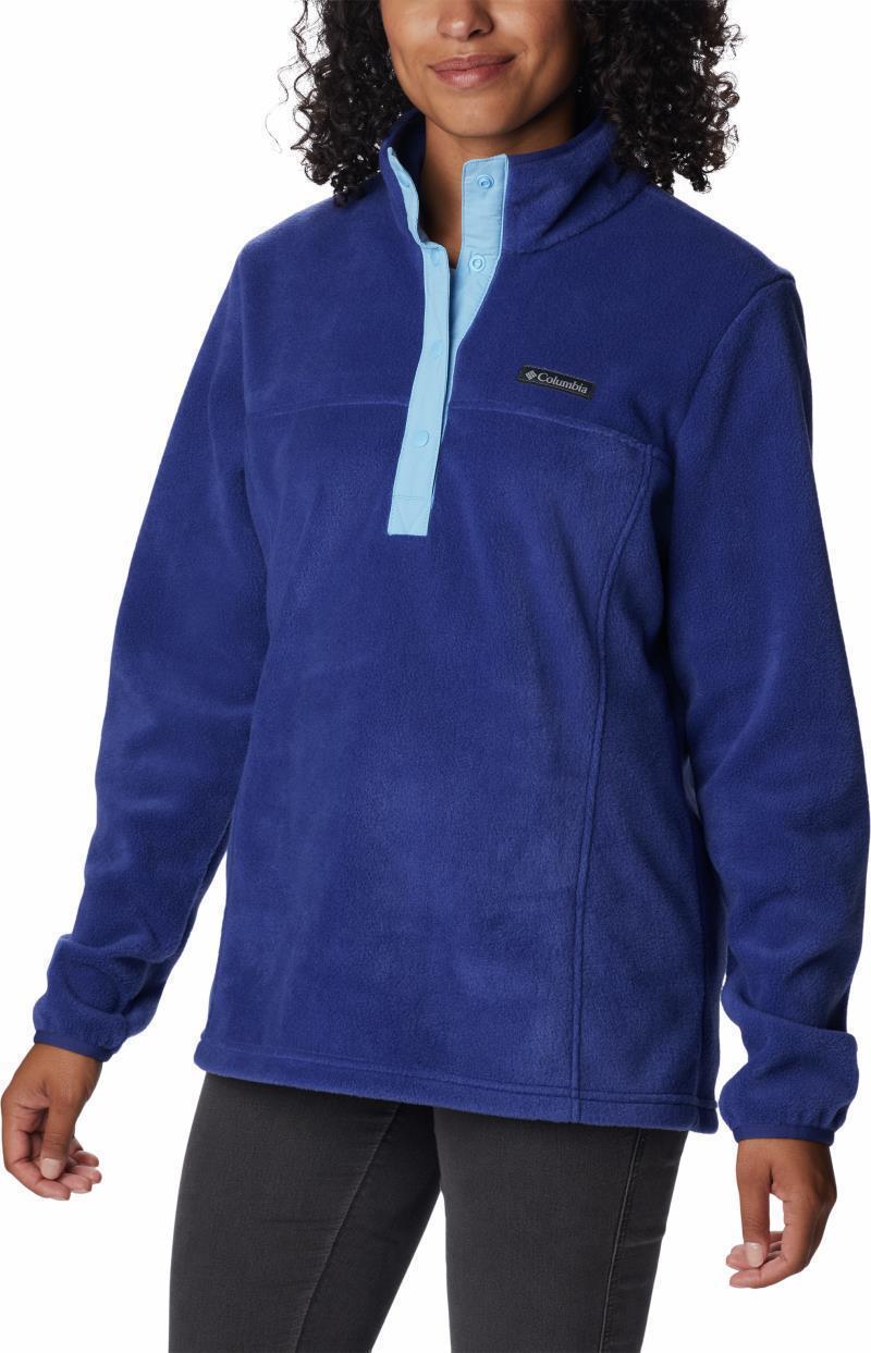 Benton Springs Half Snap Pullover - Womens - Dark Sapphire / Vista Blue 3