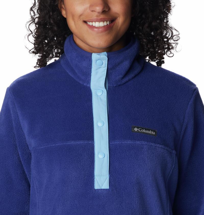 Benton Springs Half Snap Pullover - Womens - Dark Sapphire / Vista Blue 4