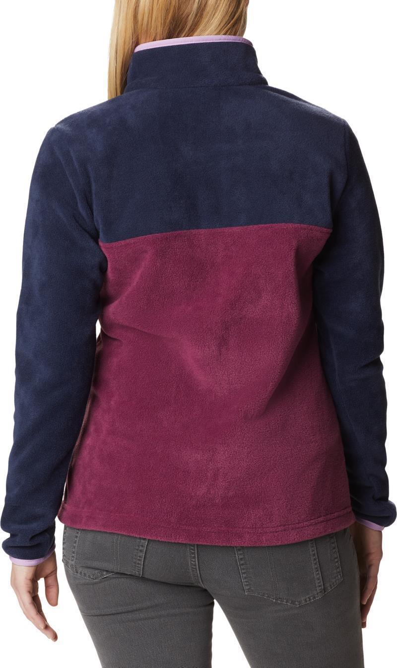 Benton Springs Half Snap Pullover - Womens - Marionberry / Dark Nocturnal / Gumdrop 2