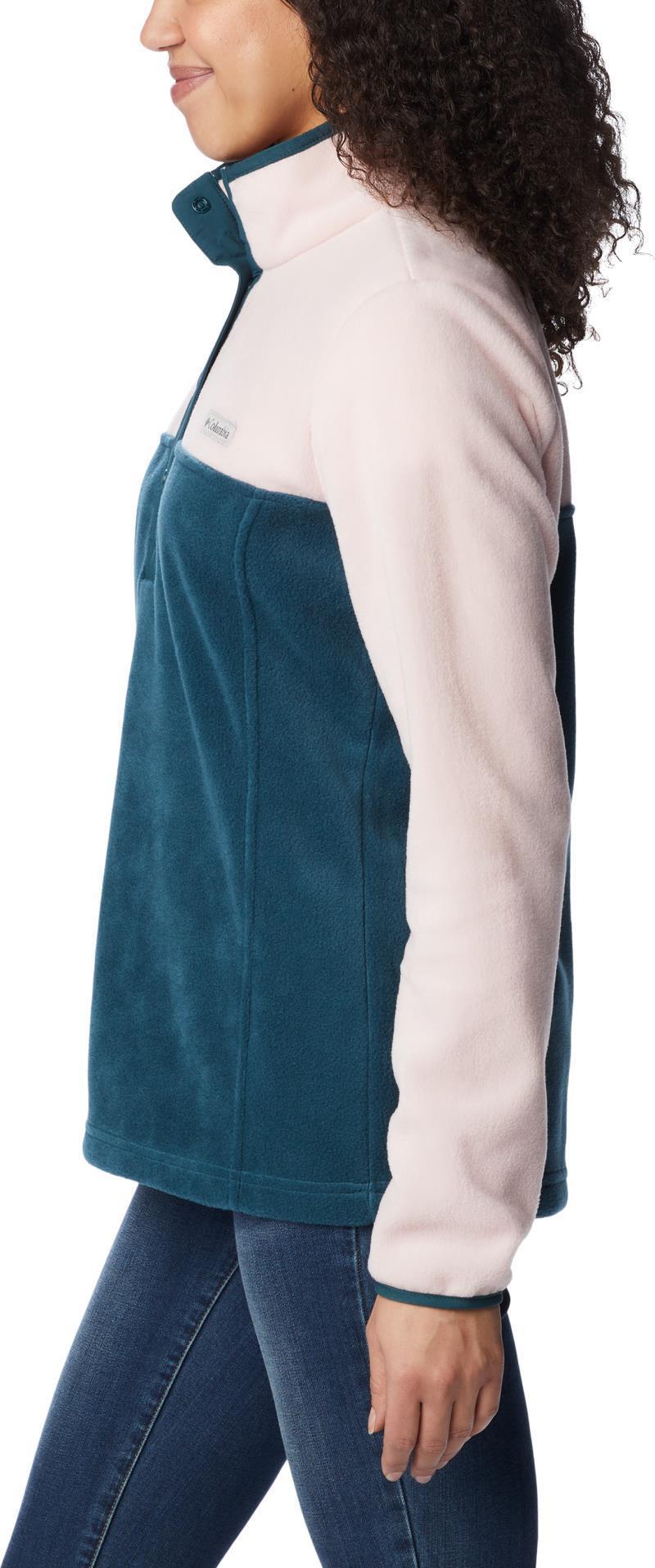 Benton Springs Half Snap Pullover - Womens - Night Wave / Dusty Pink / Night Wave 4