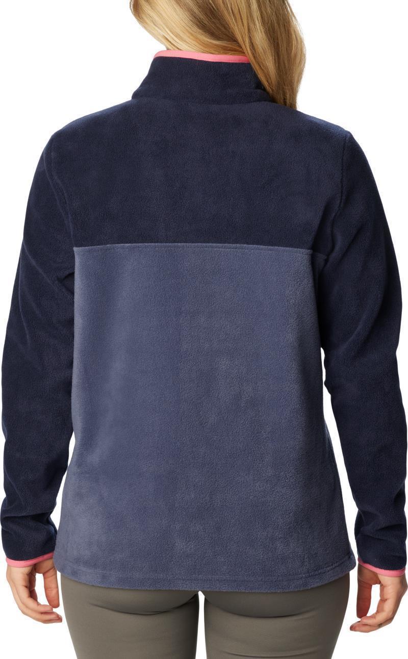 Benton Springs Half Snap Pullover - Womens - Nocturnal / Dark Nocturnal / Camellia Rose 2