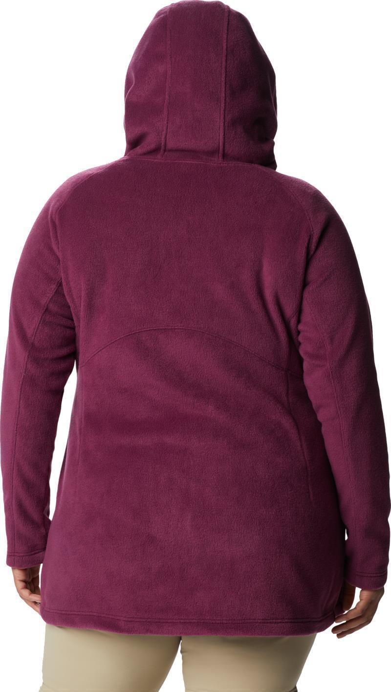 Benton Springs II Long Hoodie - Plus - Womens - Marionberry 2