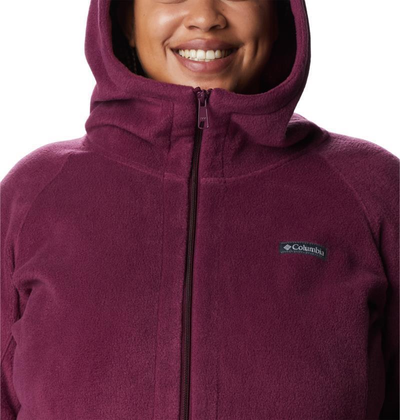 Benton Springs II Long Hoodie - Plus - Womens - Marionberry 6