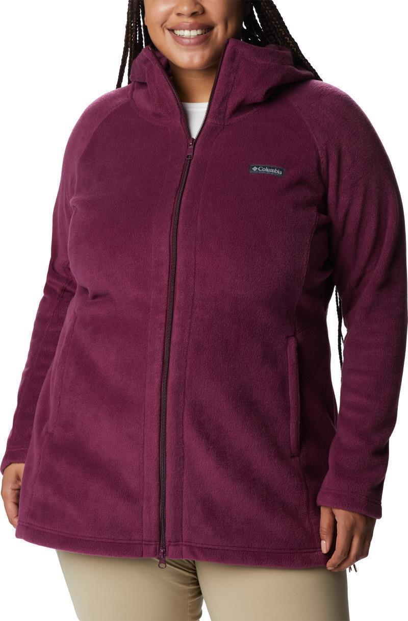 Benton Springs II Long Hoodie - Plus - Womens - Marionberry 1
