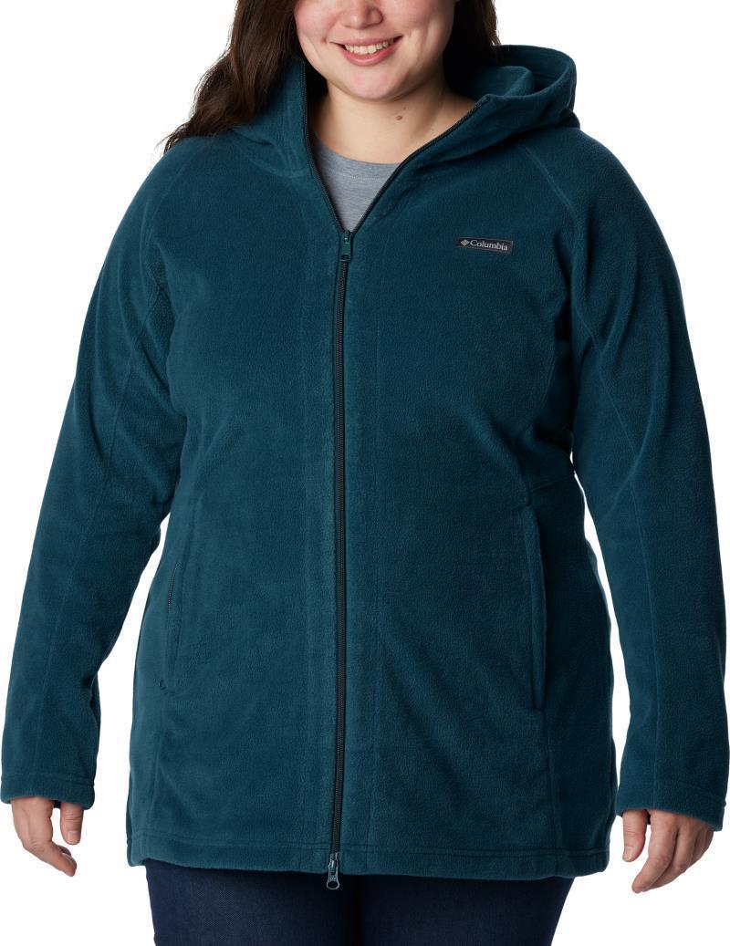 Benton Springs II Long Hoodie - Plus - Womens - Night Wave 1