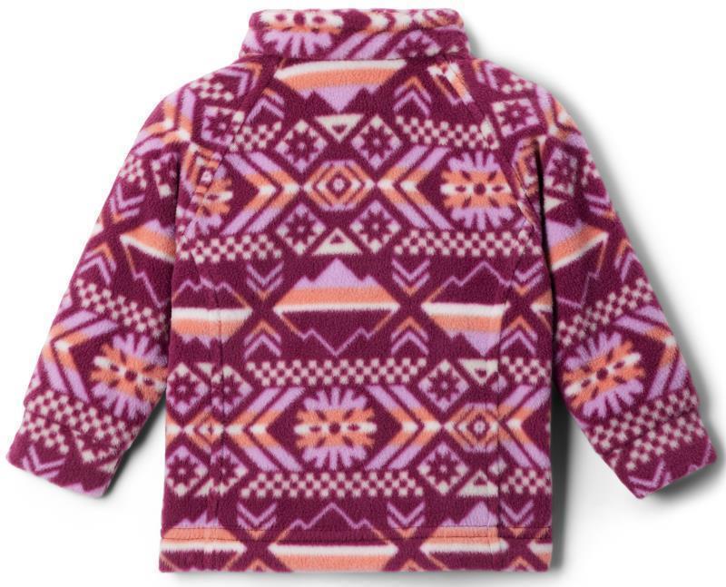Benton Springs II Printed Fleece - Infant - Marionberry Checkered Peaks 2