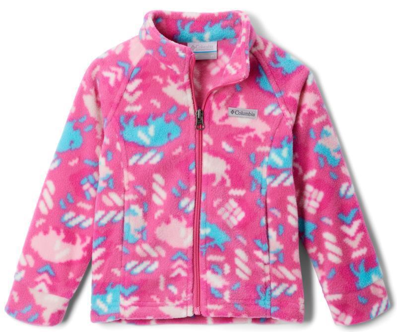 Benton Springs II Printed Fleece - Toddler Girls - Pink Ice Buffaloroam 1