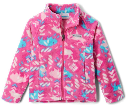 Benton Springs II Printed Fleece - Toddler Girls - Pink Ice Buffaloroam 1