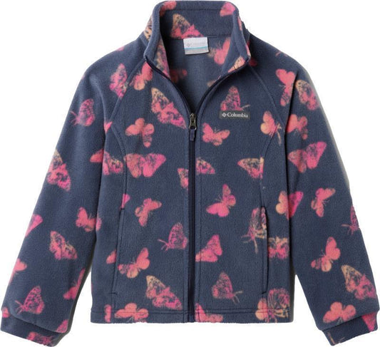 Benton Springs II Printed Fleece - Youth Girls - Nocturnal Flutter Wonder 1