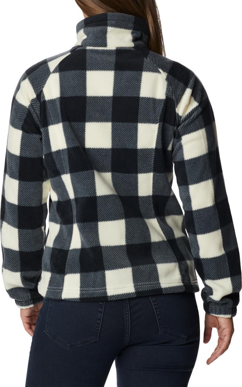Benton Springs Printed Full Zip - Womens - Chalk Check Print 2